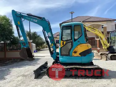 รถแบคโฮ KUBOTA รุ่น KX161-3SZ ขนาด 5 ตัน รถเก่านอกนำเข้า ติดต่อ Line jiraroj2909