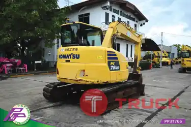 ขายแมคโคร KOMATSU PC78US-10 แทรคเหล็กพร้อมเกี๊ยะยาง มีใบมีดดัน มีอาร์มเครน ชั่วโมงน้อย มือสองสภาพดี นำเข้าจากญี่ปุ่น โดย P&P Pro