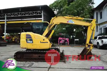 ขายแมคโคร KOMATSU PC78US-10 แทรคเหล็กพร้อมเกี๊ยะยาง มีใบมีดดัน มีอาร์มเครน ชั่วโมงน้อย มือสองสภาพดี นำเข้าจากญี่ปุ่น โดย P&P Pro