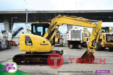ขายรถขุด KOMATSU PC78US-10 มีไลน์หัวเจาะ มีกล้องมองหลัง มีอาร์มเครน ชั่วโมงน้อย มือสองสภาพดี นำเข้าจากญี่ปุ่น โดย P&P Pro