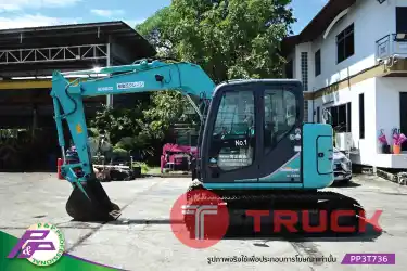 ขายรถขุด KOBELCO SK75SR-3E-YT08 แทรคใหญ่ มีอาร์มเครน มือสองสภาพดี นำเข้าจากญี่ปุ่น โดย P&P Pro