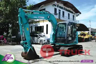 ขายรถขุด KOBELCO SK75SR-3E-YT08 แทรคใหญ่ มีอาร์มเครน มือสองสภาพดี นำเข้าจากญี่ปุ่น โดย P&P Pro