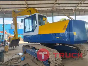 ขายรถแม็คโคร KOMATSU PC200-5 เครื่องเดิม ปั๊มเดิม พร้อมใช้งาน