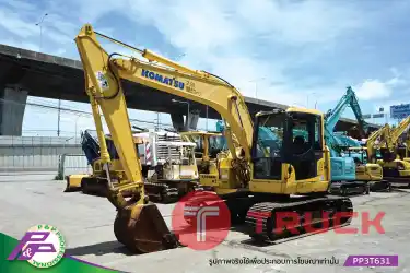 ขายแบคโฮ KOMATSU PC128US-8 มีกล้องมองหลัง มือสองสภาพดี นำเข้าจากญี่ปุ่น โดย P&P Pro