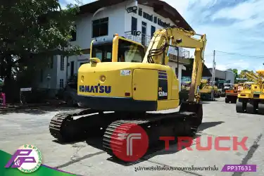 ขายแบคโฮ KOMATSU PC128US-8 มีกล้องมองหลัง มือสองสภาพดี นำเข้าจากญี่ปุ่น โดย P&P Pro