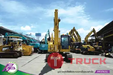 ขายแบคโฮ KOMATSU PC128US-8 มีกล้องมองหลัง มือสองสภาพดี นำเข้าจากญี่ปุ่น โดย P&P Pro