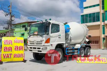 สิบล้อโม่ปูน HINO FM1A 330 แรง ปี 2555 0741