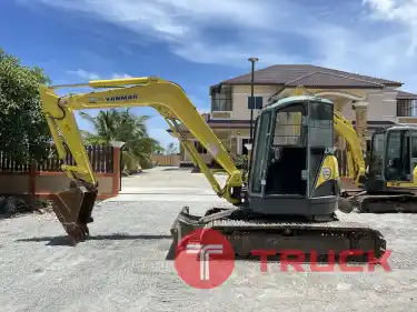 รถแบคโฮ YANMAR รุ่น VIO80B รถนอกนำเข้า ติดต่อ จิรโรจน์ Line jiraroj2909