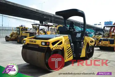 ขายรถบดหน้าเหล็ก-หลังเหล็ก SAKAI SW770ND ขนาด 10 ตัน ความกว้าง Drum 1.7 เมตร มือสองสภาพดี นำเข้าจากญี่ปุ่น โดย P&P Pro