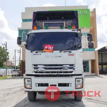 สิบล้อดั้มพ์ ISUZU FXZ 360 แรง ปี 2567 หางดั้มพ์ สามเพลา อู่ GMD ปี 2567 3448 3449