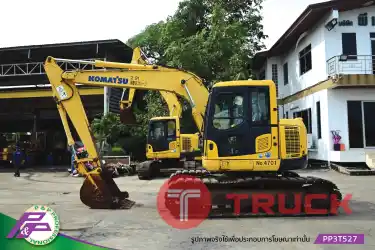 ขายแมคโคร KOMATSU PC138US-8 มีกล้องมองหลัง มือสองสภาพดี นำเข้าจากญี่ปุ่น โดย P&P Pro