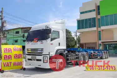 สิบล้อหัวลาก ISUZU GXZ 360 แรง ปี 2566 หางก้าง สามเพลา อู่ WAFA ปี 2565 2670 5412 สิบล้อหัวลาก ISUZU GXZ 360 แรง ปี 2566 หางก้าง สามเพลา อู่ WAFA ปี 2565 2670 5412