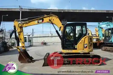 ขายแมคโคร CAT 308CR-07A รุ่นใหม่ มีใบมีดดัน มีไลน์หัวเจาะ มีกล้องมองหลัง ชั่วโมงน้อย มือสองสภาพดี นำเข้าจากญี่ปุ่น โดย P&P Pro