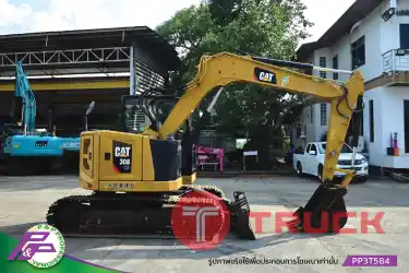 ขายแมคโคร CAT 308CR-07A รุ่นใหม่ มีใบมีดดัน มีไลน์หัวเจาะ มีกล้องมองหลัง ชั่วโมงน้อย มือสองสภาพดี นำเข้าจากญี่ปุ่น โดย P&P Pro