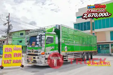 สิบล้อคอก HINO FL8J 260 ปี 66 5115