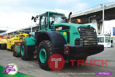 ขายรถตักใหญ่ KOMATSU WA380-7 เทียบเท่า 950K ห้องเก๋ง มีฟังก์ชันลดความสั่นสะเทือนขณะขับขี่ Ride control มีกล้องมองหลัง มือสองสภาพดี นำเข้าจากญี่ปุ่น โดย P&P Pro