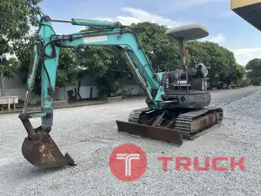 รถแบคโฮ KOBELCO รุ่น SK30SR ขนาด 3 ตัน รถเก่านอกนำเข้า ติดต่อ Line jiraroj2909
