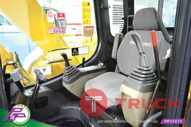 ขายแมคโคร 8 ตัน SUMITOMO SH75X-3B มีใบมีดดัน มีกล้องรอบคัน มีอาร์มเครน ชั่วโมงน้อย มือสองสภาพดี นำเข้าจากญี่ปุ่น โดย P&P Pro
