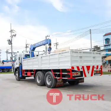 สิบล้อเครน ISUZU FVM 300 แรง ปี 2560 0689