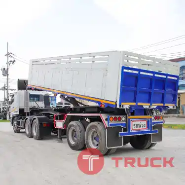สิบล้อหัวลาก FUSO FV 380 แรง ปี 2558 หางเซมิดั้มพ์ สองเพลา อู่ BPT ปี 2558 5649 5865