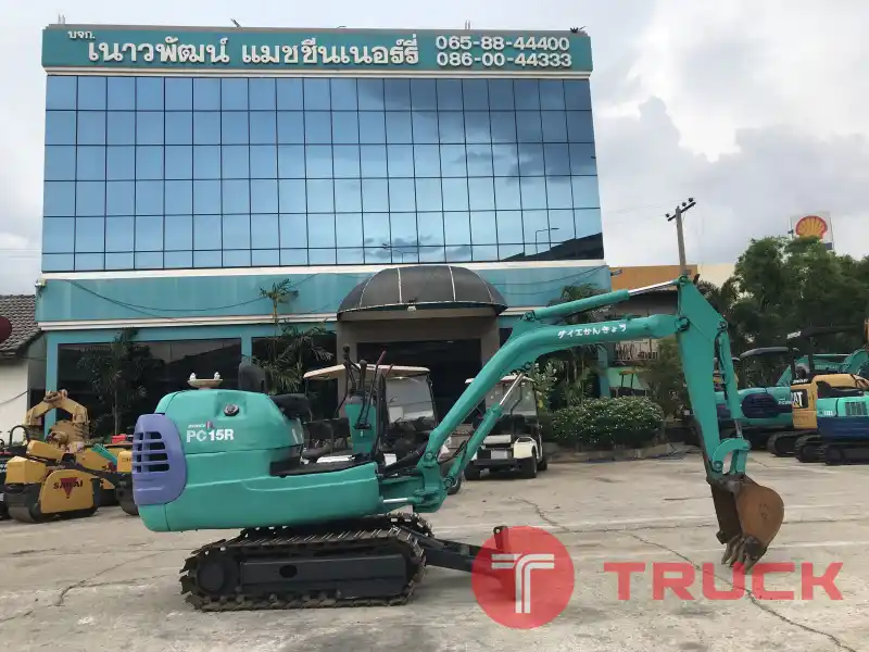 KOMATSU PC15R-8 นำเข้าจากญี่ปุ่น สภาพพร้อมใช้งาน สนใจโทร. 089-0050007 คุณชญานิน หรือ Add LINE ID @sangenjp www.sangenjp.com www.nmc99.com