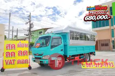 หกล้อสองแถว HINO XZU 150 แรง ปี 2563 5876