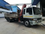 ขายรถกระบะทุก (มีเครื่องทุ่นแรง) ยี่ห้อรถ Hino รุ่น FL3HTLA-10379 สีเทา แรงม้า 3 เพลา 6 ล้อ ยาง 10 เส้น