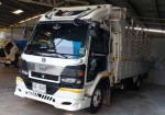 2004 ISUZU 195 รถบรรทุก 6 ล้อ สีขาว