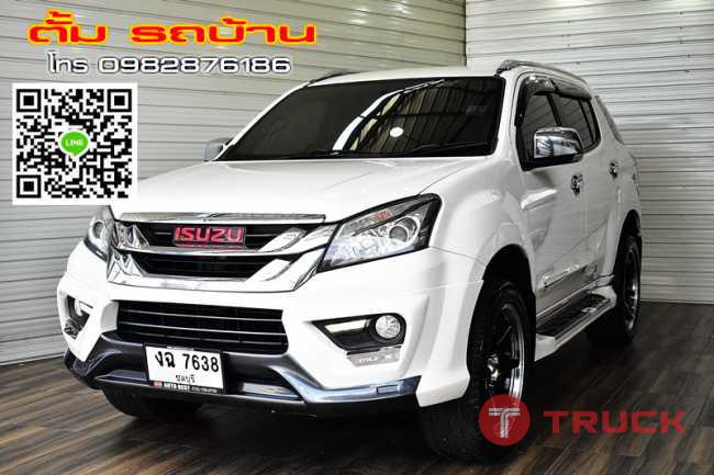 Isuzu MU-X 2.5 SUV AT ปี2015 สีขาว