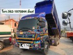 สิบล้อดั้มHino victor344 ปี62 สอบถามโทร062-1975844มิ้นท์