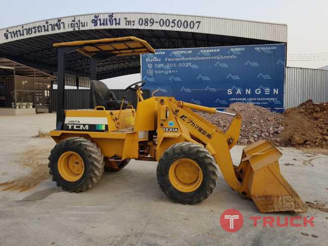 TMC808A รถตักล้อยาง จากญี่ปุ่น โทร 086-0044333 065-8844400 089-0080077 089-0050007 www.nmc99.com