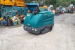 ขาย รถดูดฝุ่น กวาดถนน ทำความสะอาด sweep car ใช้แบตเตอรี่ไฟฟ้า TENNANT 7200 เก่าญี่ปุ่น สภาพสวย พร้อมใช้