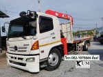 หกล้อHino megaปี55 ติดเครนUnic5ตัน4ปอก สนใจโทร062-1975844มิ้นท์