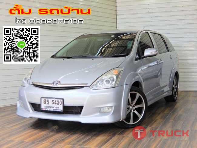 TOYOTA WISH 2.0Q VVT-i AT ปี2006 สีเทา