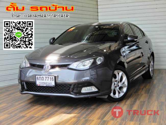 MG6 1.8L TURBO D SUNROOF FASTBACK AT ปี2014 สีเทาดำ