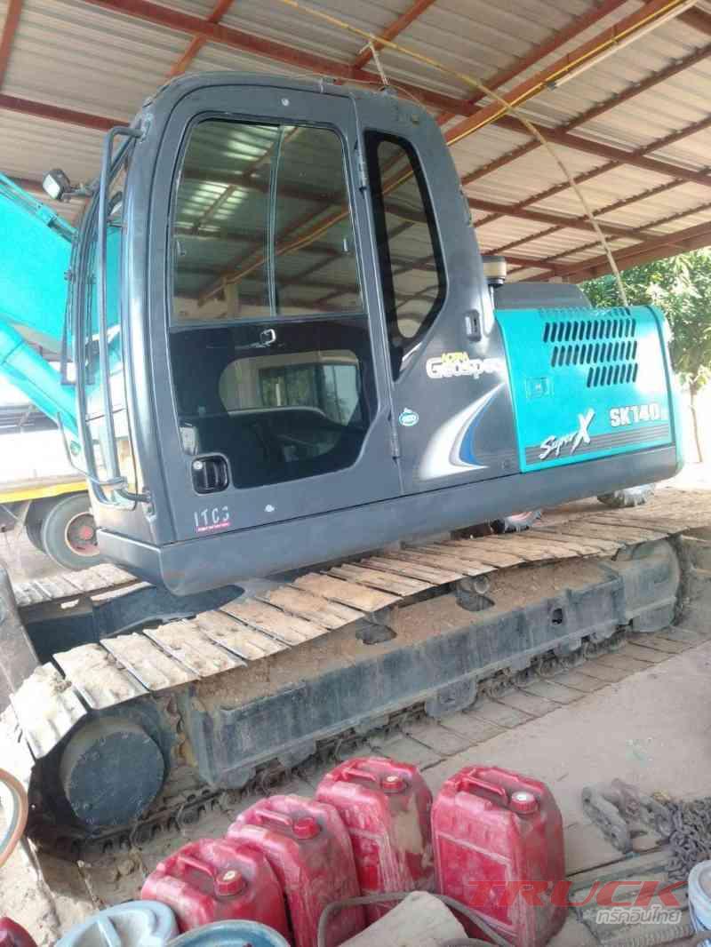 ขายรถขุดแบ็คโค kobelcosk140-8 ซุปเปอร์x ทำงาน8677 เอกสารครบ ช่วงล่างดี เคื่องเดิม