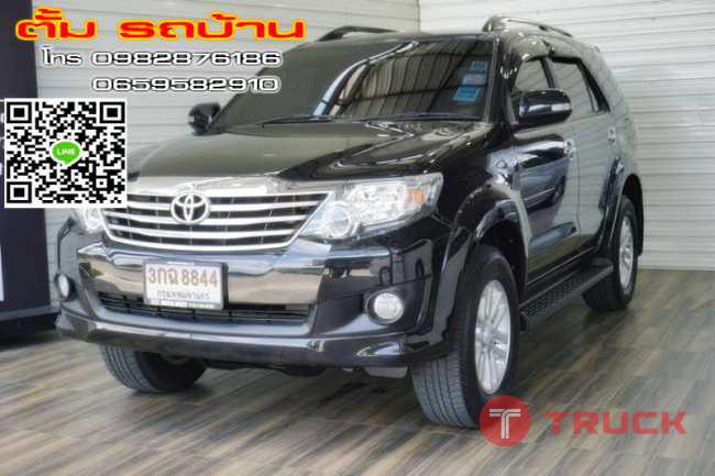 TOYOTA FORTUNER 2.7V VVT-i AT ปี2013 สีดำ