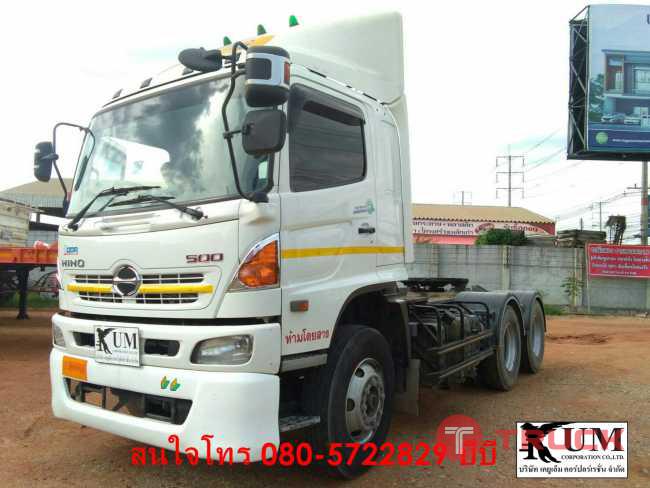 รถสวย ดาวน์น้อย ยางดี ขายค่ะ Hino mega 500 ปี 58 เครื่อง 380