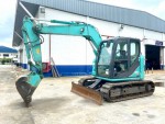 Kobelco SK75SR-3 YT07-26040 พร้อมใบมีด ลายแย็ก โทร080-6565422 หนิง