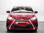ขายรถ TOYOTA YARIS เกียร์AT ปี2015 สีแดง สีจี๊ดแสบตา ราคาพิเศษสุดคุ้ม หเามพลาด