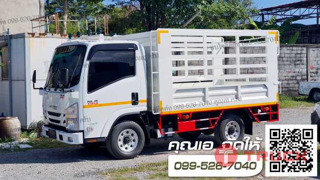 NLR 130 กระบะเหล็ก คอกเหล็กกล่อง - ISUZU SALES TRUCK