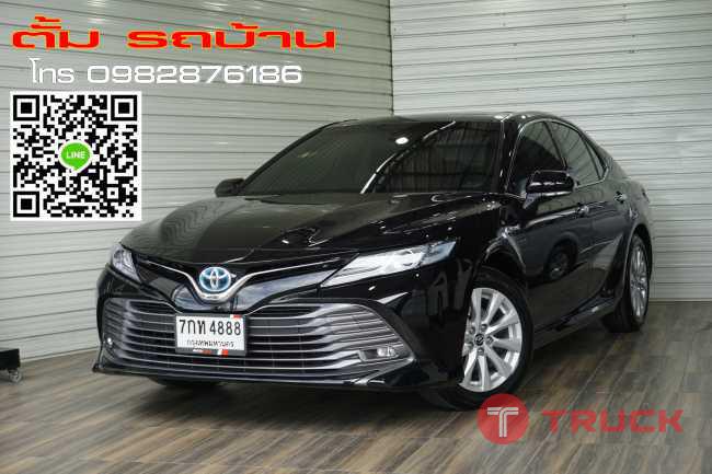 TOYOTA NEW CAMRY 2.5 HYBRID ปี2018 สีดำ