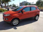 FORD ECOSPORT 1.5 TItaninum TOP AUTO ปี2014 สีส้ม ขายรถบ้านผู้หญืงใช้มือเดียวสวยกริบ