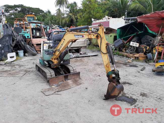 ขาย รถขุด แบคโฮ YANMAR B17 เก่าญี่ปุ่นแท้ แทรคยาง พร้อมใช้