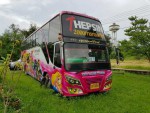ขายด่วน รถบัสพัดลม คัซซีเบนซ์ เครื่งHino PO9
