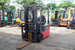 ขาย รถยก (ฟอร์คลิฟท์) นิชิยู รุ่น FBT10P-75-300 รถยกไฟฟ้านั่งขับ ขนาด 1 ตัน เสาสูง 3.0 เมตร สภาพสวยเดิมๆ รถนำเข้าจากญี่ปุ่น ชั่วโมงการใช้งานน้อย ราคาไม่แพง