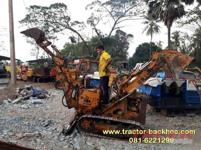 ขายถูกครับ รถหน้าตักหลังขุด แบบ 2 in 1 ตักได้ ขุดดี KOMATSU D10S พร้อมใช้ เก่าญี่ปุ่น