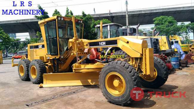 รถเกรด CATERPILLAR รุ่น 143 H