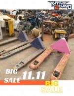 ขออนุญาติ Pro 11.11 BIG Sale ทั้งร้าน สูงสุด 80 มือ2 รถยกพาเลท Stacker มือ2 จำนวน 3คัน ขายเหมา ราคาเพียง 10000 บาทเท่านั้น
