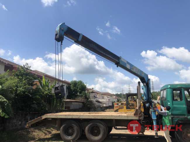 ขาย10ล้อท้าย185แรงติดเครน5ตัน เล่มพร้อม